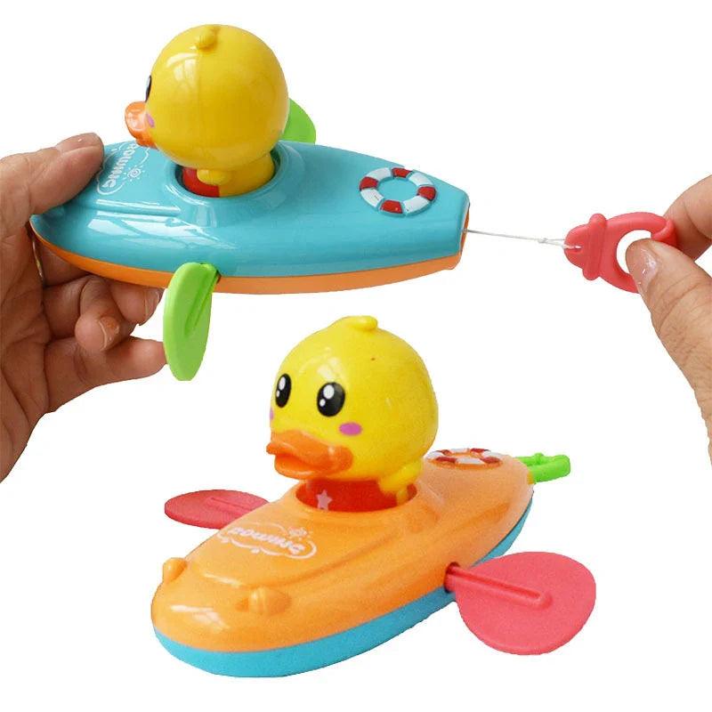 Brinquedo Para Banho Pato no Barquinho